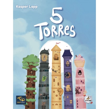 5 Torres - Juego de mesa - MALDITO GAMES Board Games