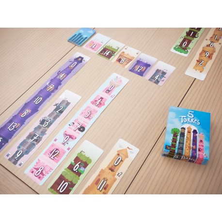 5 Torres - Juego de mesa - MALDITO GAMES Board Games