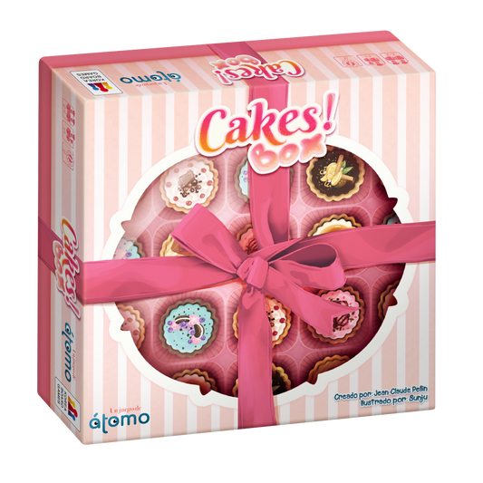 Cakes Box ! - Juego de mesa - Atomo - +6 Años - 2 a 4 jugadores