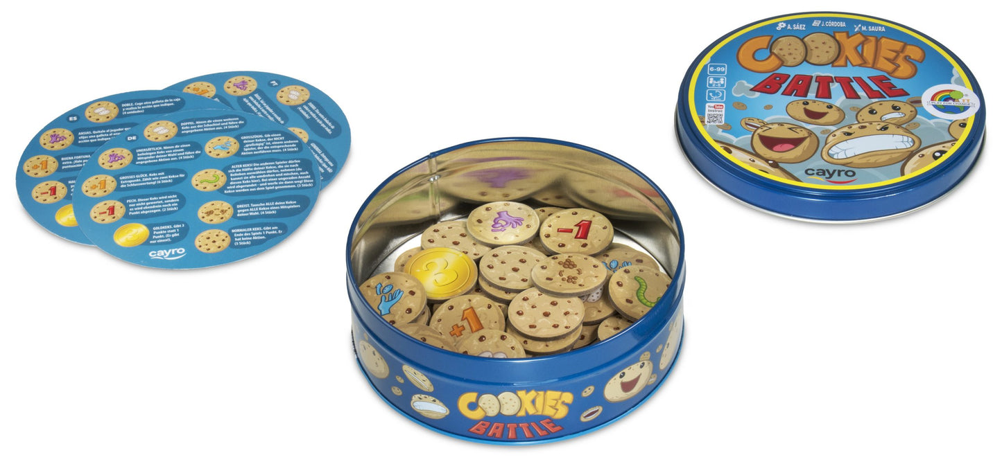 Cookies Battle - Juego de mesa - Cayro - Desde los 6 años