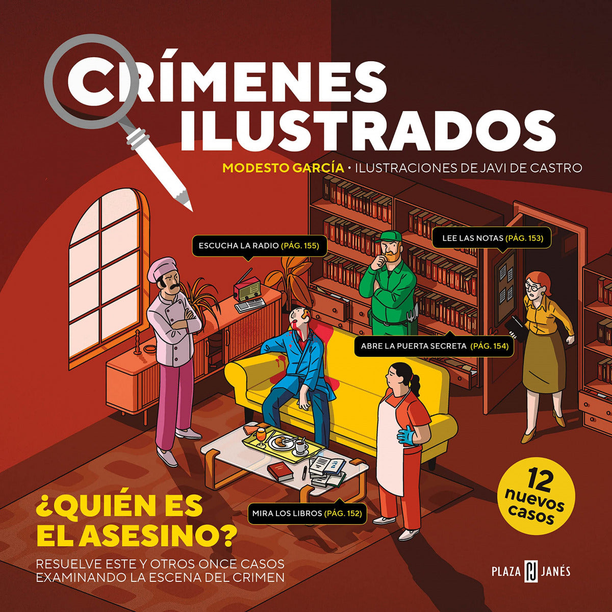 CRÍMENES ILUSTRADOS: ¿QUIÉN ES EL ASESINO? | García, Modesto