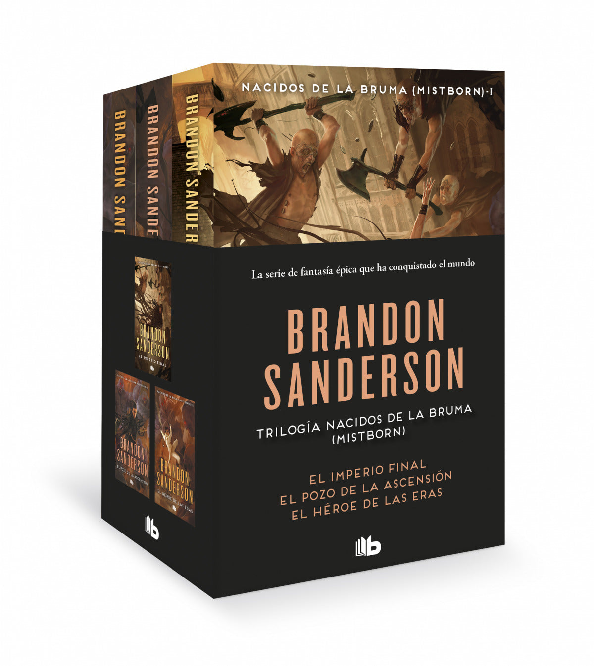 Trilogía Nacidos de la Bruma [Mistborn] (pack con: El imperio final # El pozo de la Ascensión # El héroe de las Eras) | Sanderson, Brandon Books