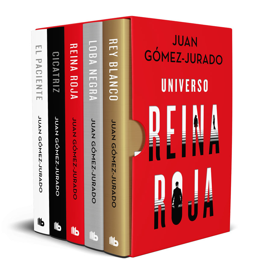 Universo Reina roja (Estuche con: con: Reina roja # Loba negra # Rey blanco # Cicatriz # El paciente) | Gómez-Jurado, Juan Books