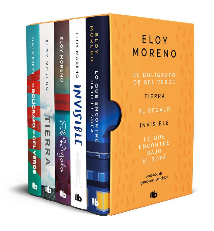 Eloy Moreno (Estuche con: El bolígrafo de gel verde # Tierra # El regalo # Invis | Moreno, Eloy Books