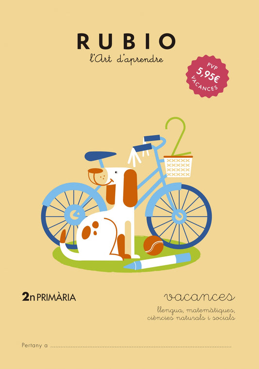 Rubio vacances 2n.primaria | VV.AA Books