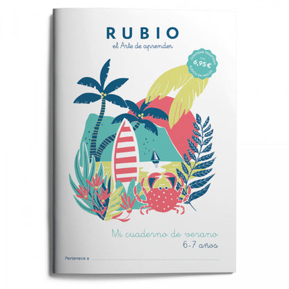 MI CUADERNO DE VERANO RUBIO 6-7 AÑOS | AA.VV. Books