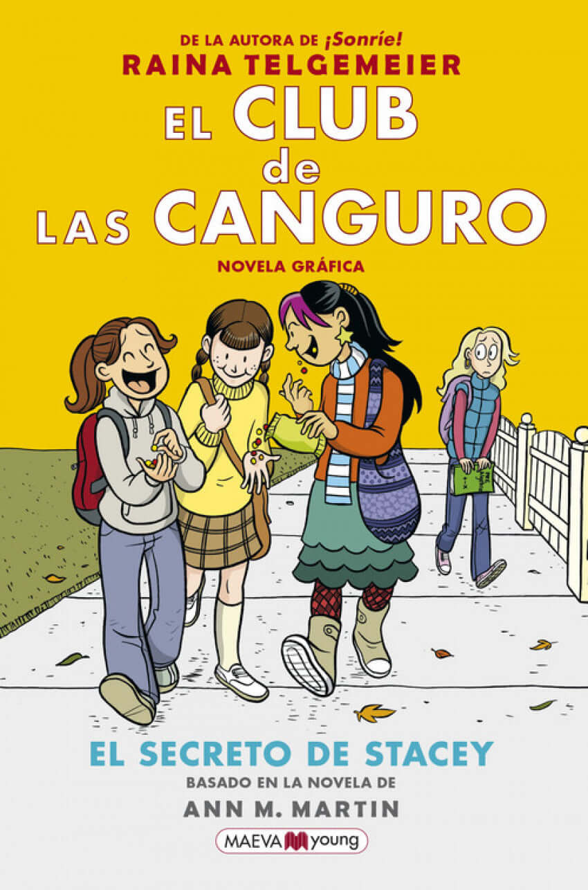 El Club de las Canguro " El secreto de Stacey" | Raina Telgemeier Books