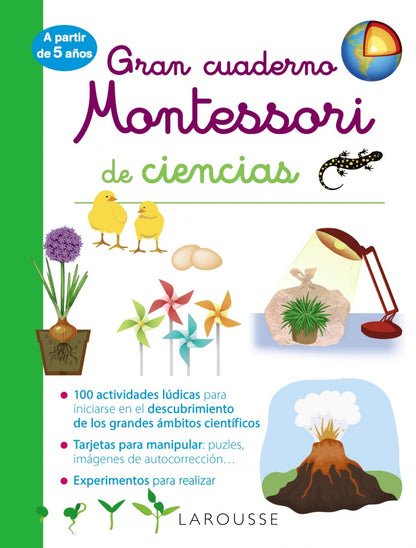 Gran cuaderno Montessori de ciencias | Larousse Editorial Books