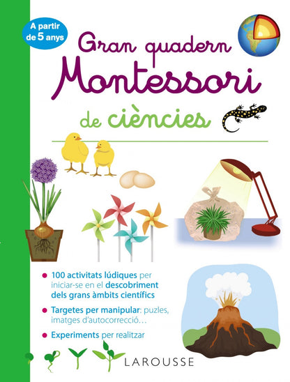 Gran quadern Montessori de ciències | Larousse Editorial Books