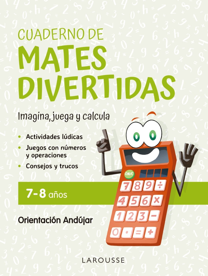 Cuaderno de mates divertidas 7-8 años | Ciudad Real, Ginés Books