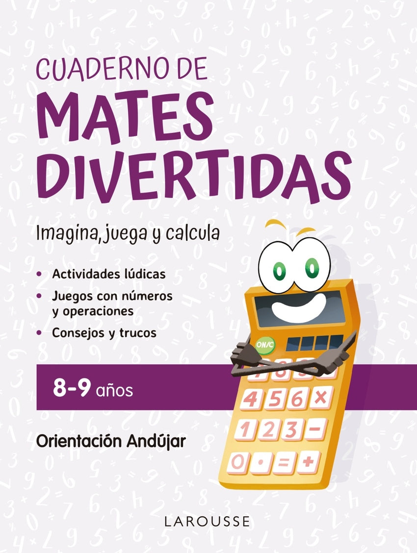 Cuaderno de mates divertidas 8-9 años | Ciudad Real, Ginés Books