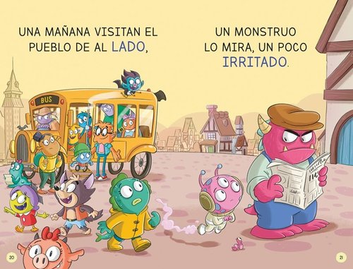 Aprende a leer en la Escuela de Monstruos 17 - Diferentes pero Iguales | Sally Rippin