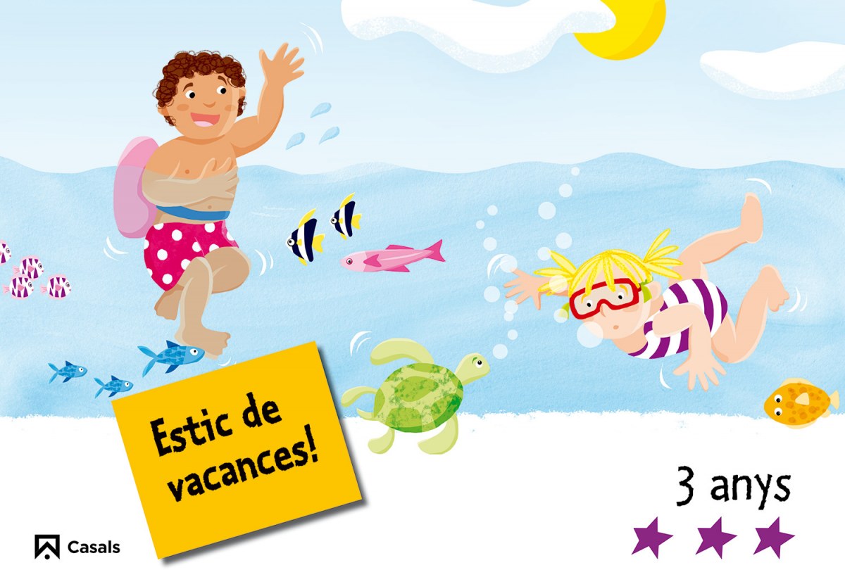 Estic de vacances! 3 anys | Varios autores Books