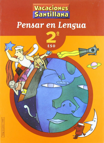 (04).VACACIONES PENSAR EN LENGUA 2º.ESO | Varios autores Books