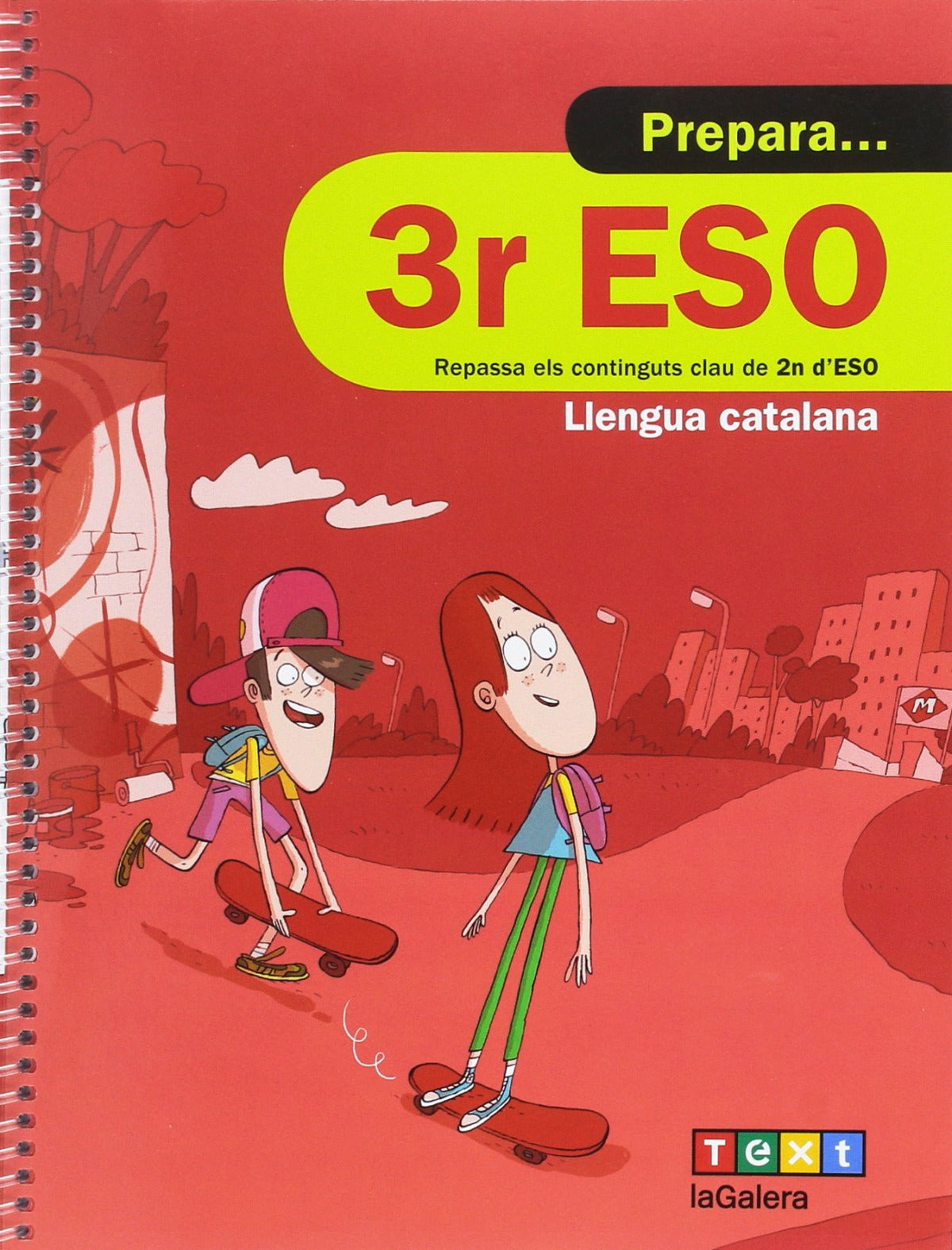 QUADERN PREPARA LLENGUA CATALANA 3R ESO | VV.AA. Books