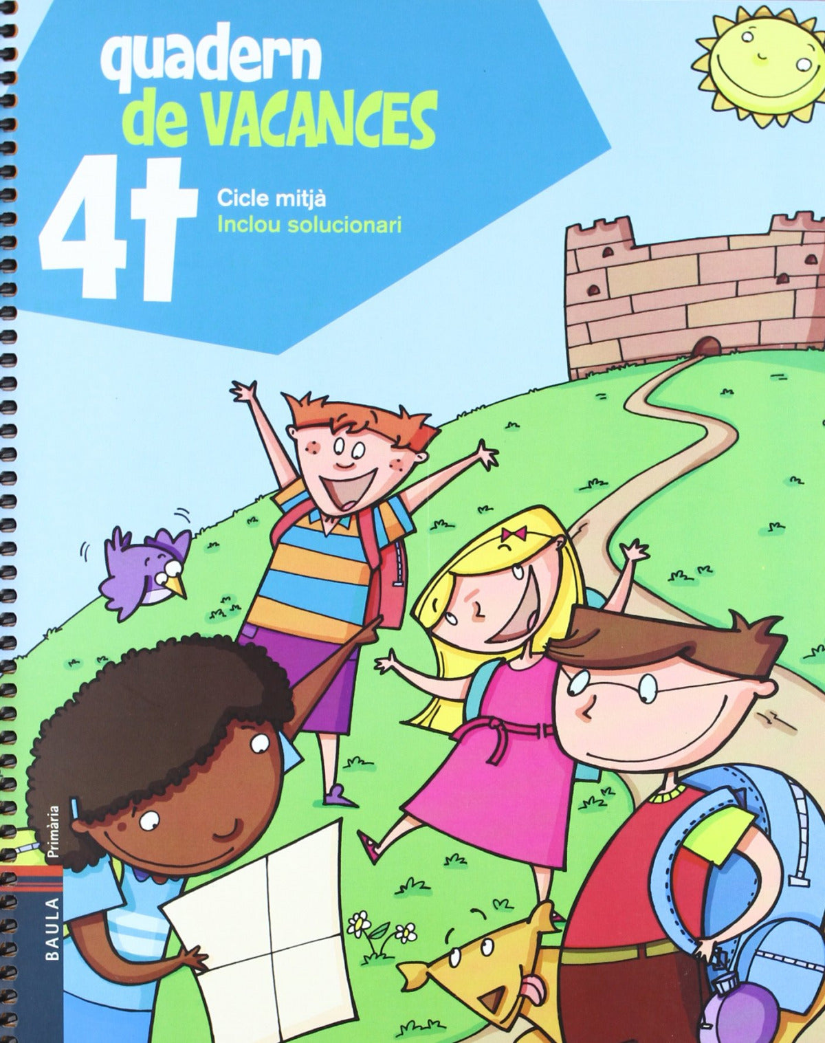 Quadern de vacances 4t.Primària - Cicle mitjà | Blanch i Gisbert, Xavier;Espot i Puig, Laura Books