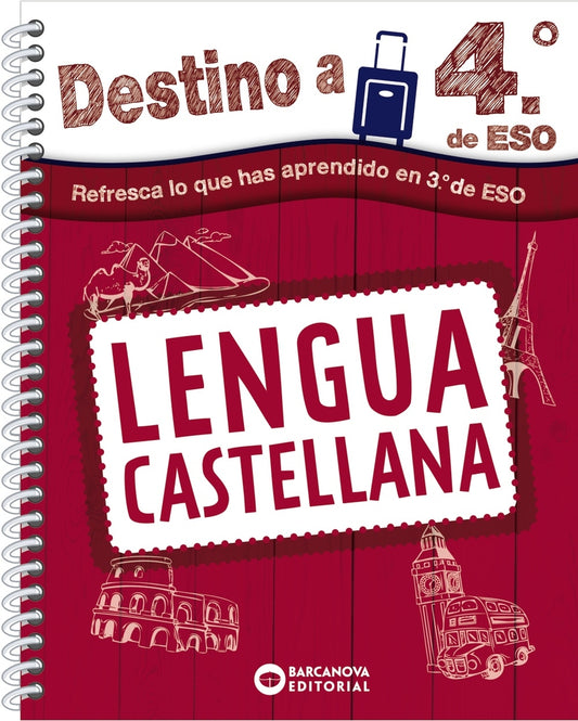 Destino a 4º de ESO. Lengua castellana | Gimeno, Eduardo Books