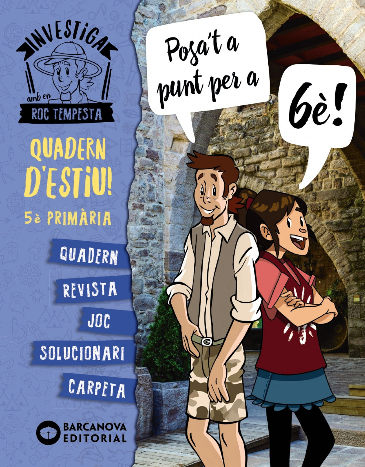 Investiga amb Roc Tempesta 5è. Posa't a punt per a 6è | Murillo, Núria Books