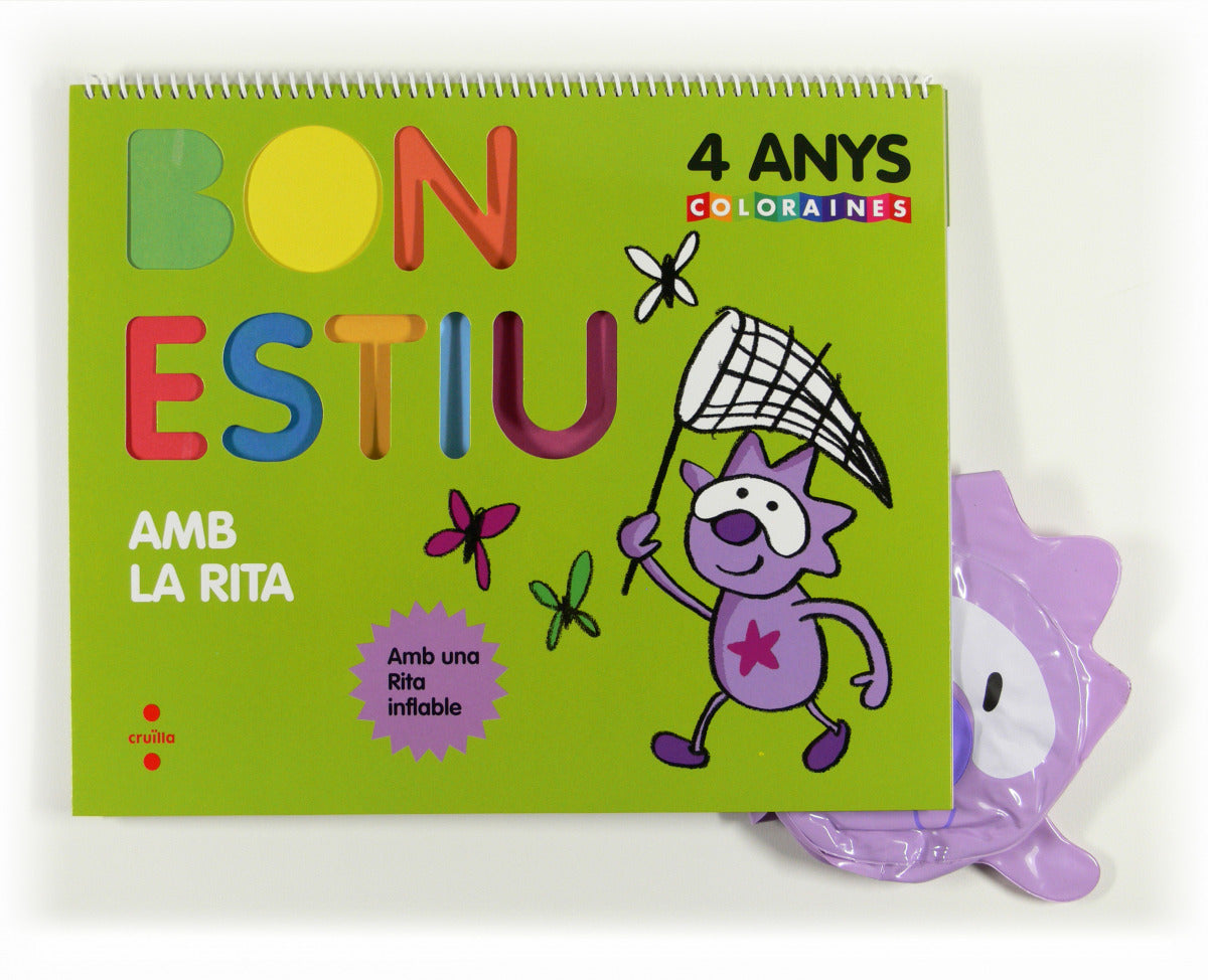 Bon estiu amb la Rita. 4 anys. Coloraines | Equip Editorial Cruïlla, Books