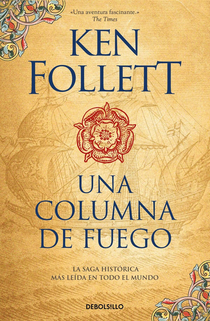 Una columna de fuego (Saga Los pilares de la Tierra 3) | Follett, Ken Books