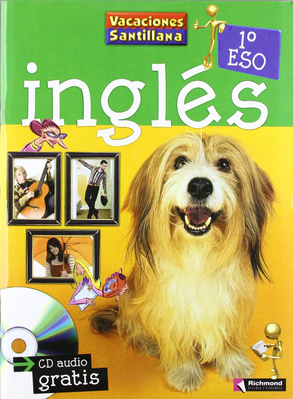 VACACIONES INGLES 1 ESO CON CD | Varios autores Books