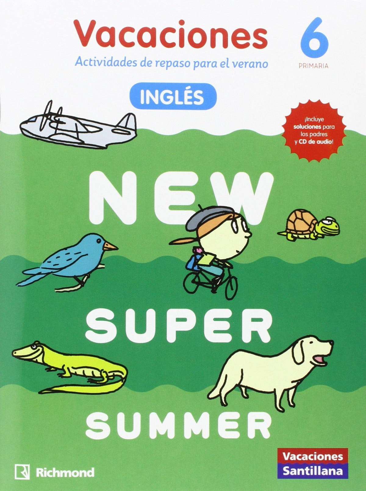 NEW SUPER SUMMER 6º primaria book + audio | Books