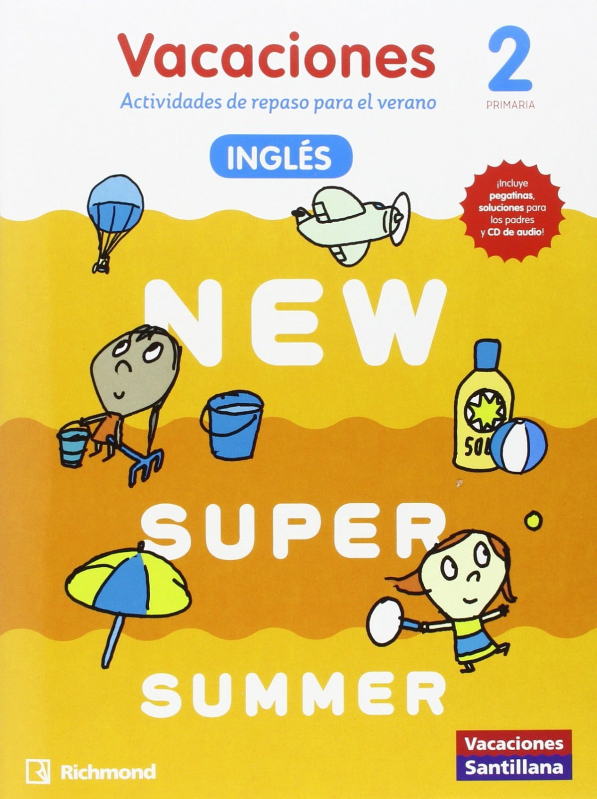 NEW SUPER SUMMER 2º PRIMARIA BOOK audio | Books