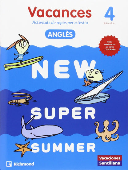 new super summer 4 catalan book+cd | Books