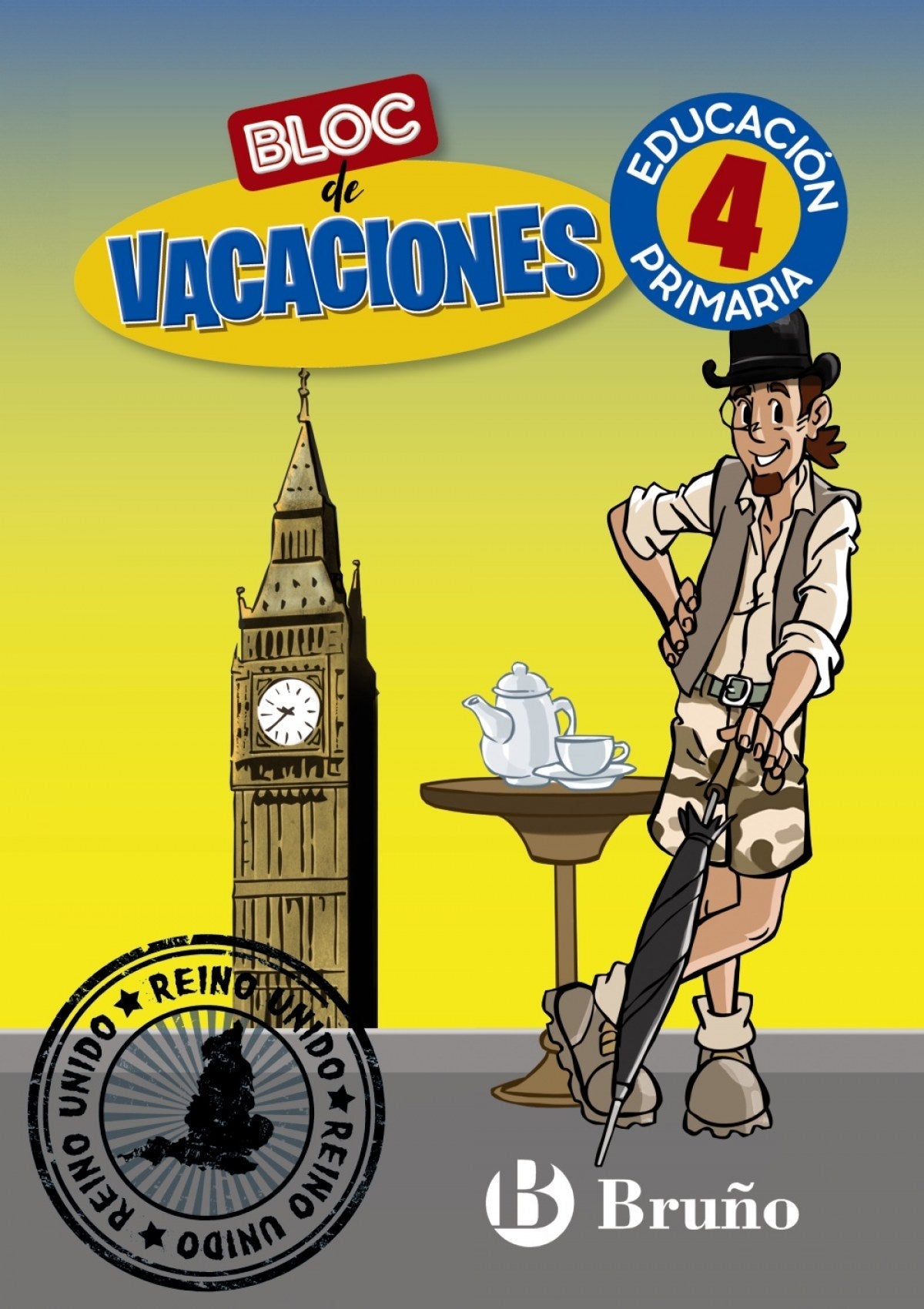 Bloc de vacaciones 4 | Equipo Bruño Books