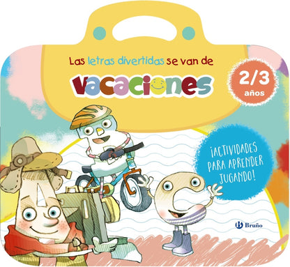 Las letras divertidas se van de vacaciones. 2-3 años | Carril Martínez, Isabel Books