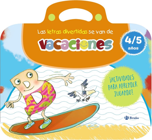 Las letras divertidas se van de vacaciones. 4-5 años | Carril Martínez, Isabel Books