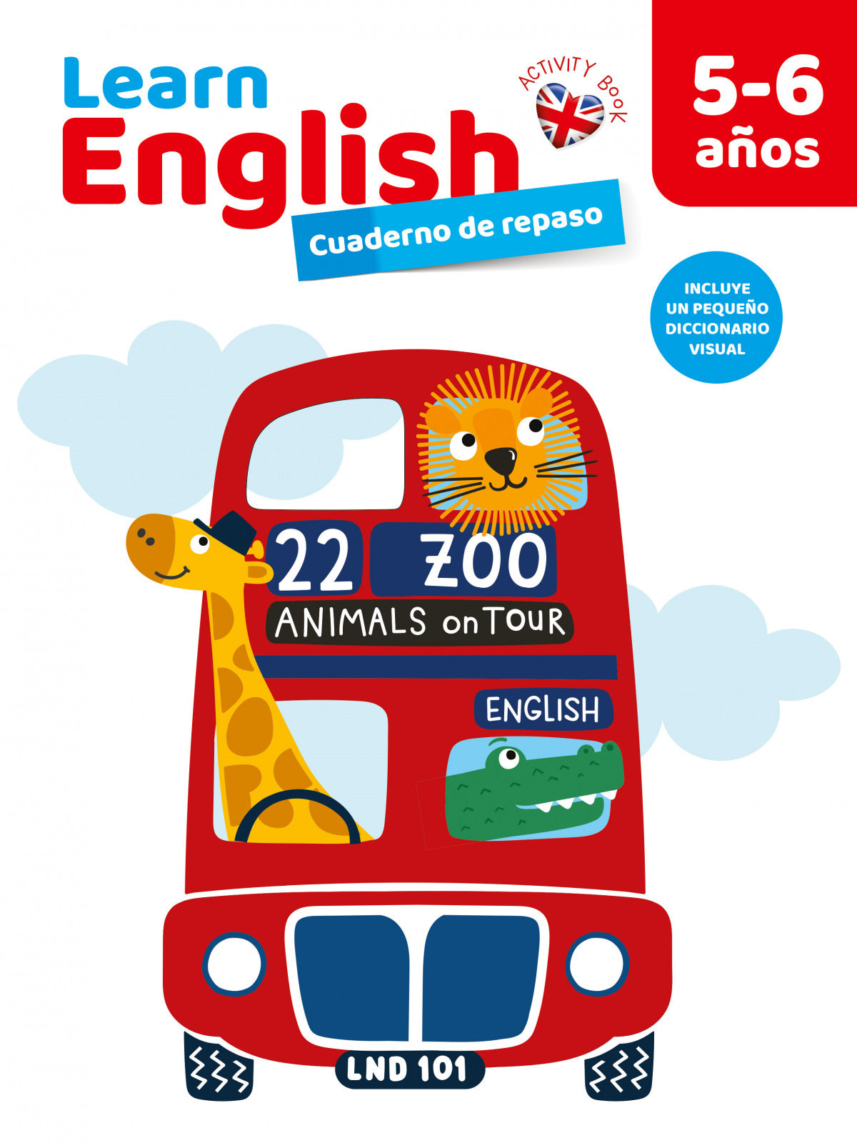 CUADERNO DE REPASO 5/6 AÑOS ENGLISH | Varios Books