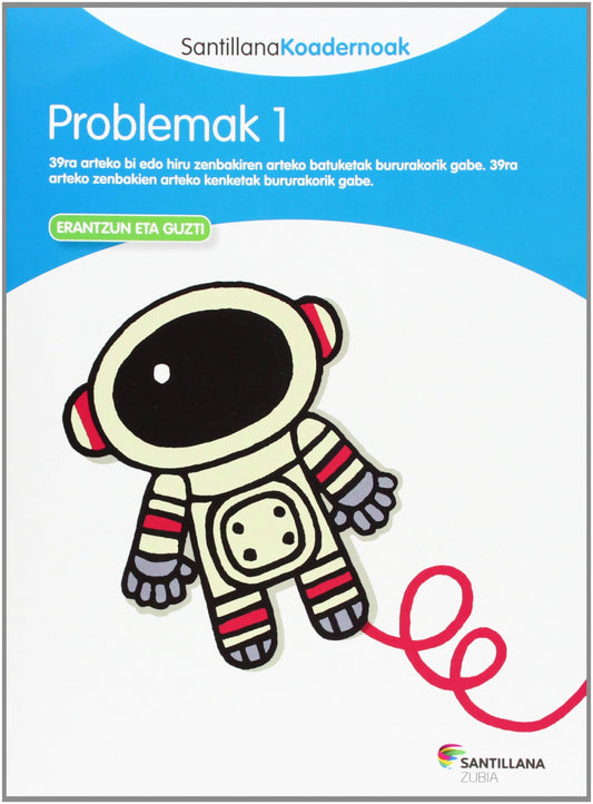 PROBLEMAK 1. KOADERNOAK MATEMATIKAKO | VV.AA. Books