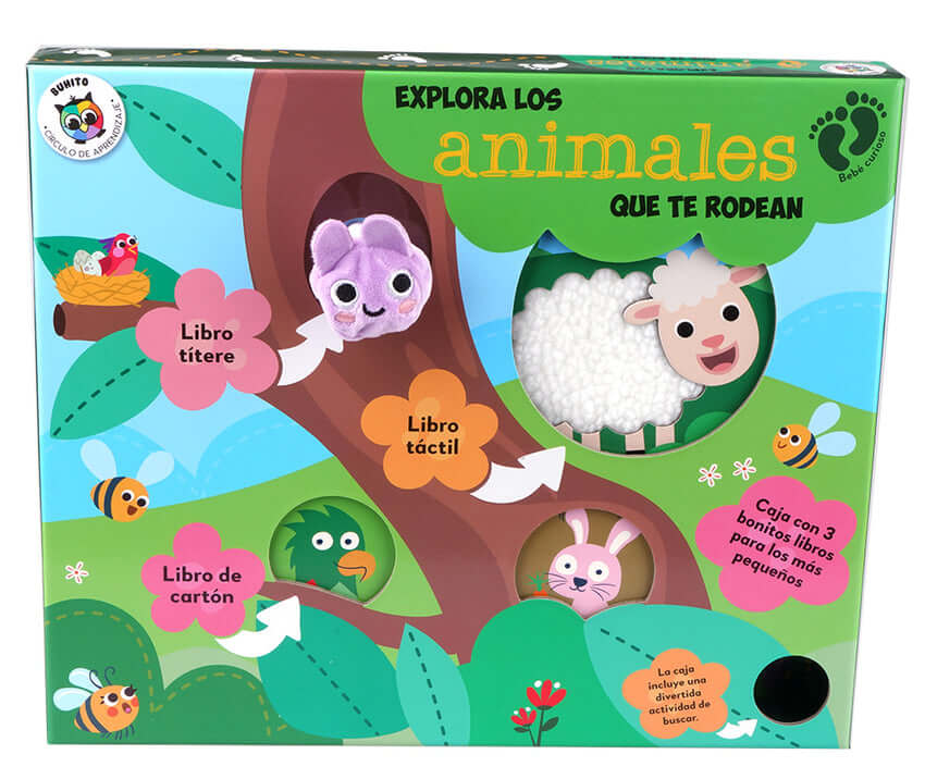 Explora los animales que te rodean Books