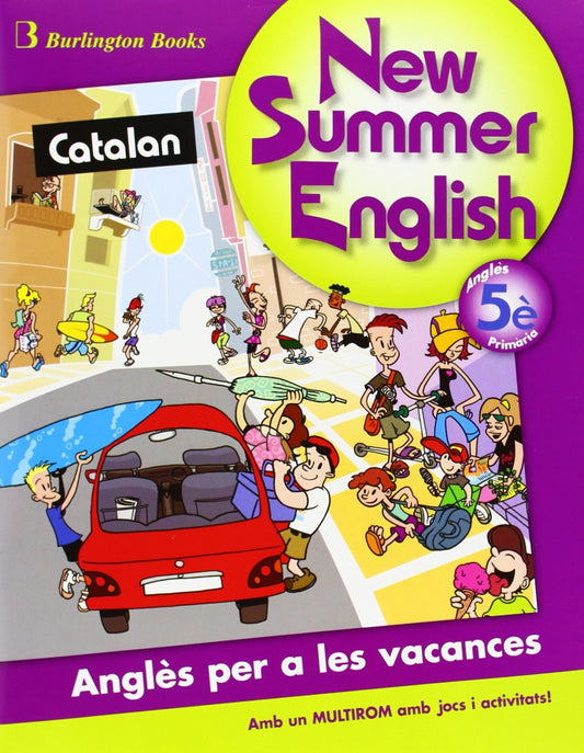 Summer english alum+cd 5 primaria catala | Books