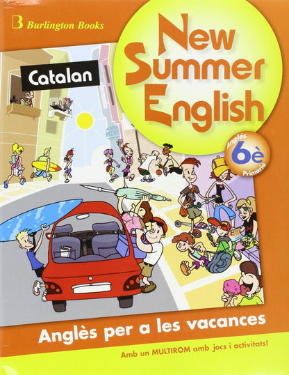 Summer english alum+cd 6 primaria catala | AA.VV. Books