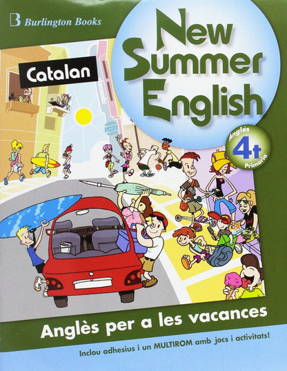 Summer english alum+cd 4 primaria catala | Books