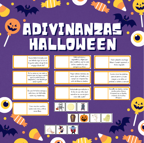 Adivinanzas Halloween | Ladycraft