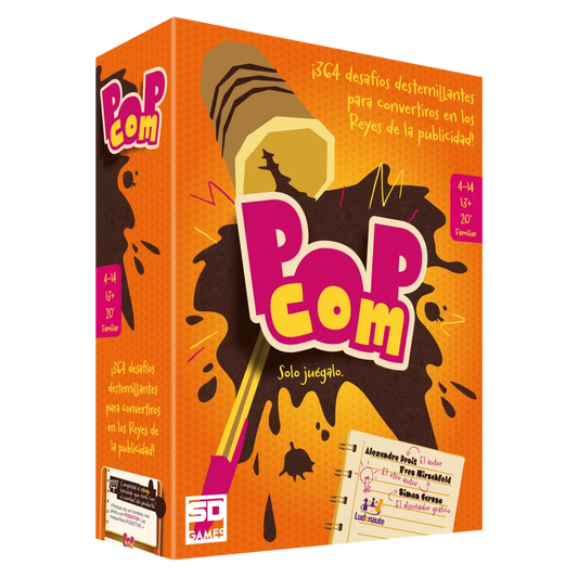 Pop Com - Juego de mesa - SD GAMES - Desde 13 años