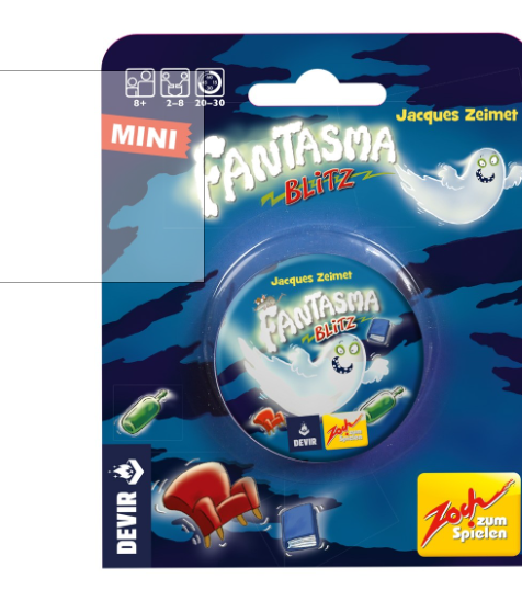 Fantasma Blitz Mini (Lata) - Juego de mesa - Devir Board Games