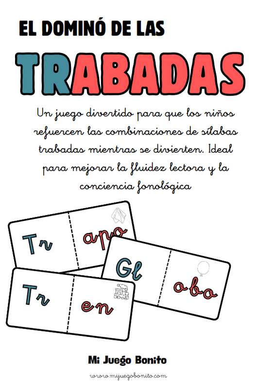 El Dominó de las Trabadas - Primer Ciclo Primaria | Mi Juego Bonito