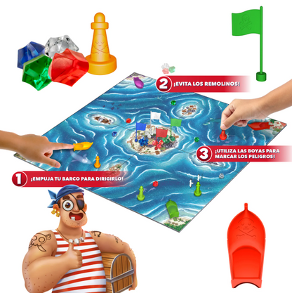 Bermuda Pirates - Juego de mesa - SD GAMES - Desde 7 años (Reserva)