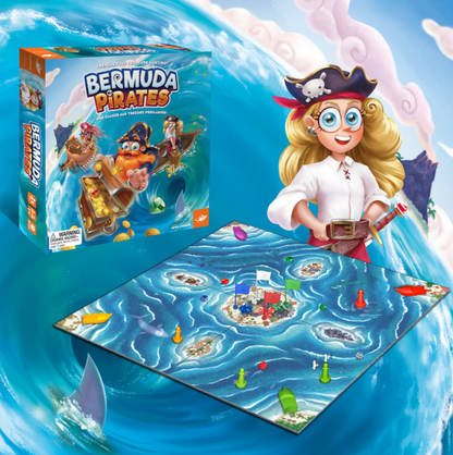 Bermuda Pirates - Juego de mesa - SD GAMES - Desde 7 años (Reserva)