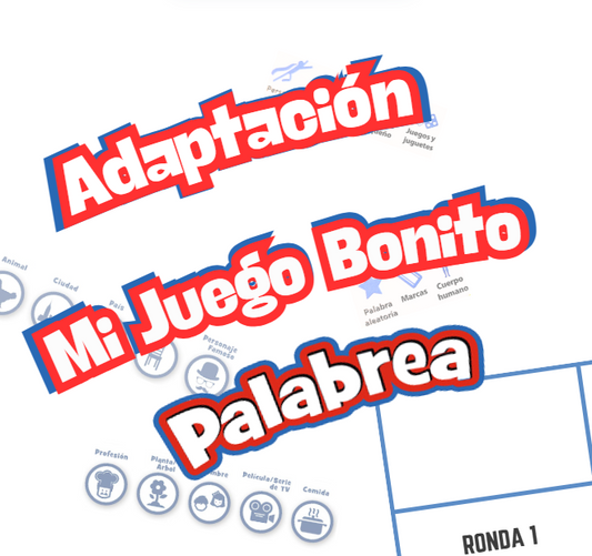 Adaptación para Palabrea y Palabrea2 | Mi Juego Bonito