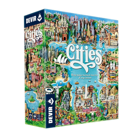 Cities - Juego de mesa - Devir - Desde 10 años