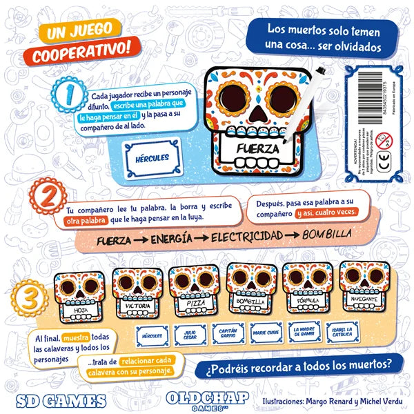 Fiesta de los Muertos - Juego de mesa - SD GAMES - Desde 12 años