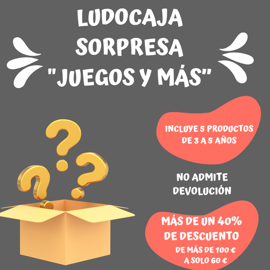 Ludocaja Sorpresa "juegos Y MÁS” - Mi Juego Bonito