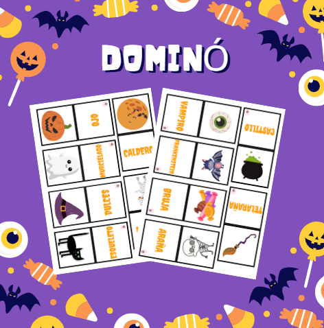 DOMINO HALLOWEEN | Ladycraft