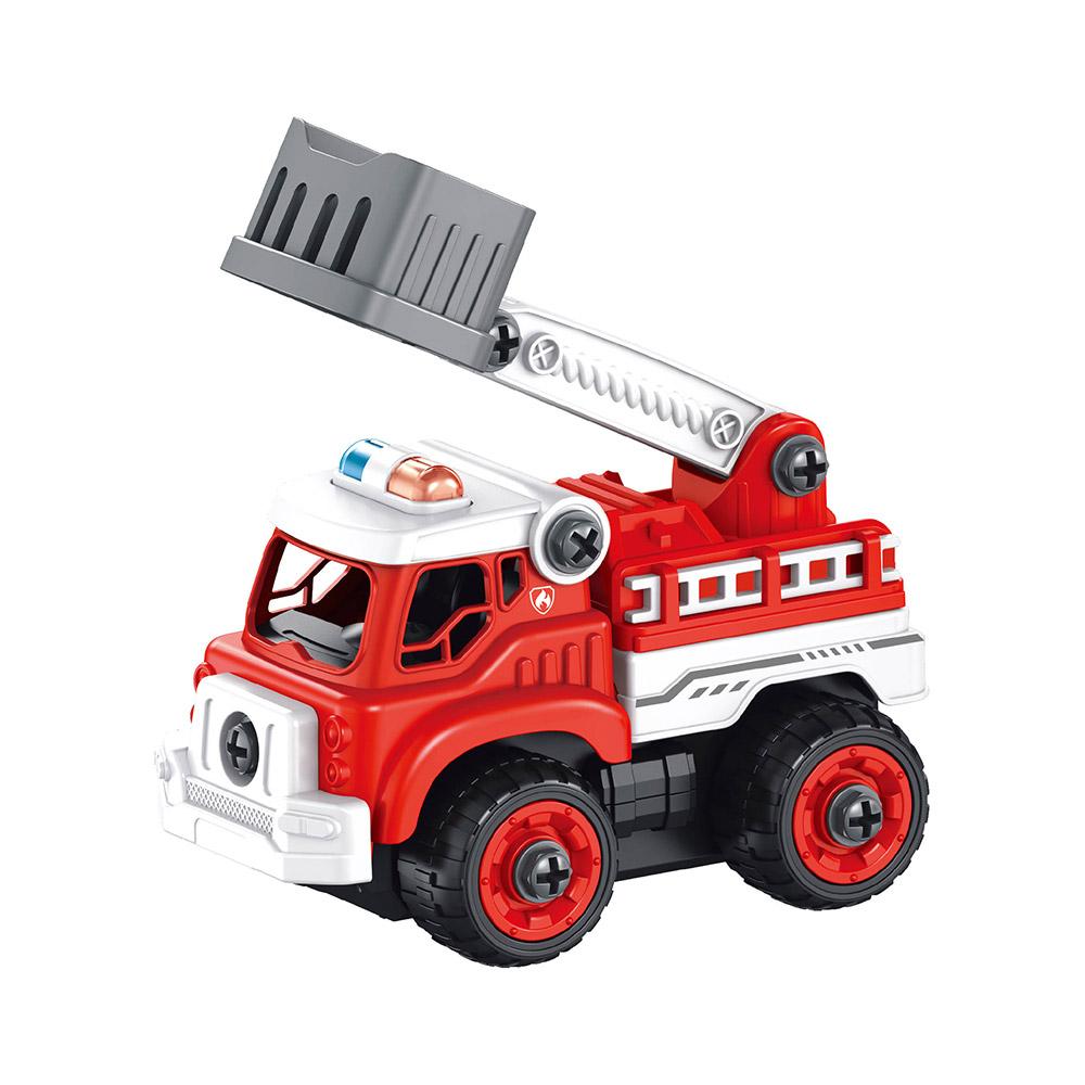 Construye camión de bomberos rc construction truck