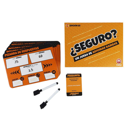 ¿Seguro? - Juego de mesa - Mebo Toys